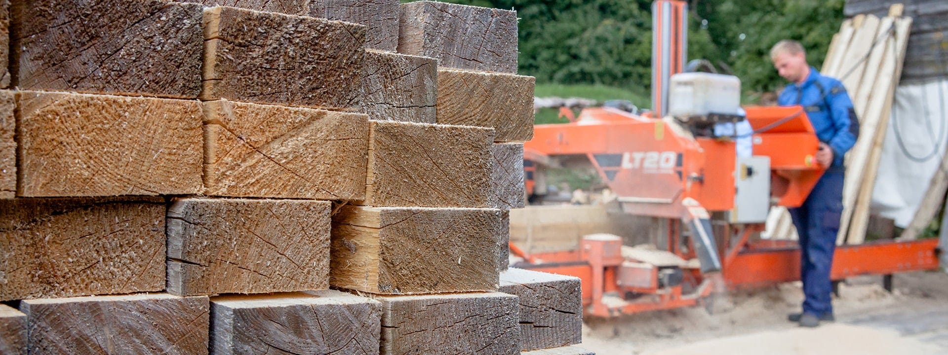 Poļu uzņēmējs gūst panākumus ar Wood-Mizer iekārtu 